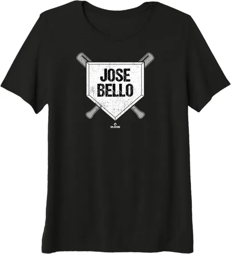 Vista 3 de Homeplate Gameday Jose Bello Prospect Baseball Fan Gear Premium T-Shirt