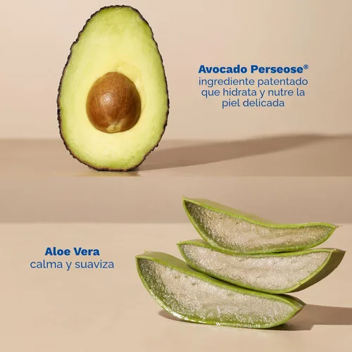 Vista 5 de Mustela Agua limpiadora para bebés, agua micelar sin enjuague, con aguacate natural y aloe vera, para cara, cuerpo y pañal del bebé, paquete de 1