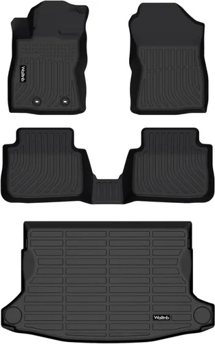 Vista 127 de Tapetes de piso para todo clima y forro de carga con respaldo para Chevrolet Suburban de 7 asientos 2021-2025 / GMC Yukon XL de 7 asientos