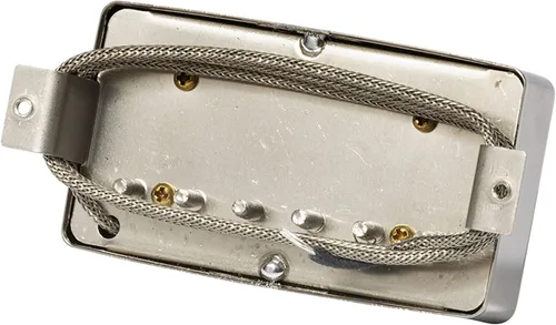 Vista 2 de Gibson T-Type Rhythm Humbucker Pickup, doble negro con cubierta de níquel