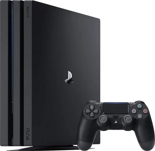 Vista 2 de Flagship - Estación de juego más reciente de 4 1 TB HDD solo en Playstation PS4, paquete delgado con tres juegos The Last of Us, God of War, Horizon