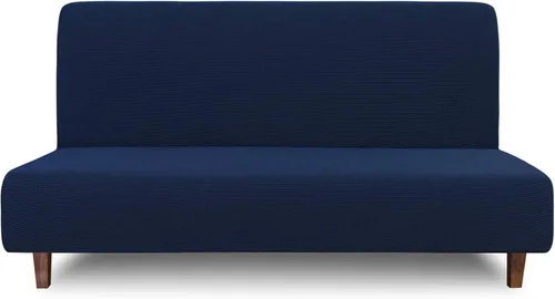 Vista 23 de Easy-Going Funda 100% Impermeable para Futón, Funda de Sofá Impermeable Doble para Futón, Funda de Sofá Jacquard Elástica, Protector de Muebles a
