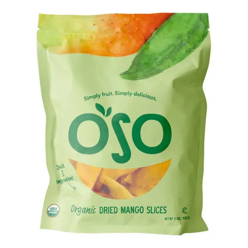 Vista 9 de Oso Snacks Mango Chile Seco Bolsa de 7 Oz Sin Azúcar Añadida Sin Conservantes 100% Fruta Sin OGM Simplemente Fruta. Simplemente