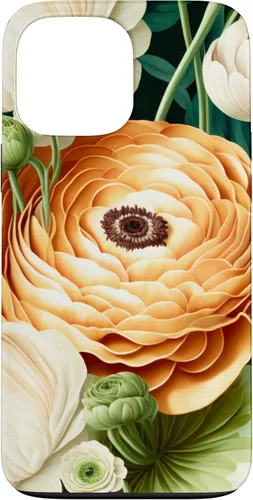 Vista 23 de Funda de jardinería para iPhone 11 vintage inspirada en Ranunculus