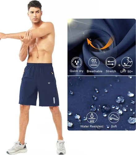 Vista 4 de NORTHYARD - Pantalones cortos deportivos para correr para hombres, ligeros, de secado rápido, 7, 5 o 9 pulgadas, para senderismo, deportes, gimnasio