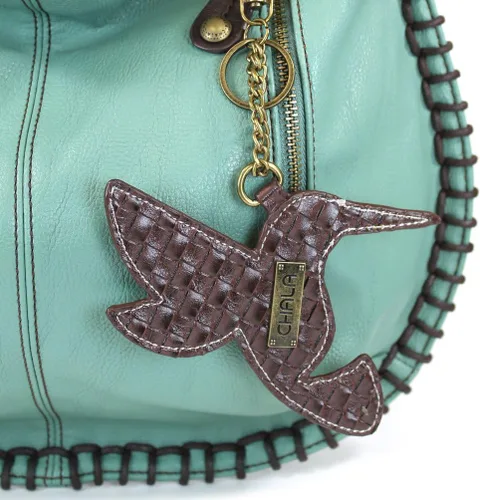 Vista 3 de Chala Charming Hobo Bag Hummigbird - Verde azulado