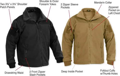 Vista 4 de Rothco Spec Ops - Chaqueta táctica de forro polar