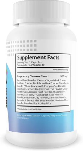Vista 2 de Keto Cleanse - Nuestro mejor suplemento natural de limpieza Keto - Apoya la reducción de la inflamación y la hinchazón - Promueve la limpieza