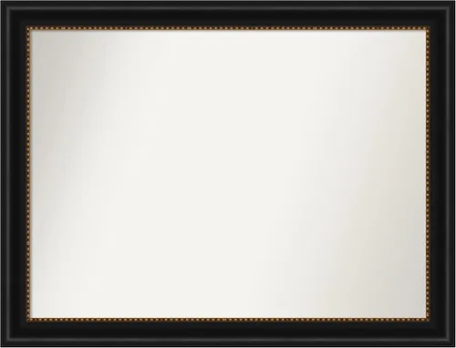 Vista 376 de Amanti Art Espejo personalizado, gran espejo de baño estrecho, espejo de pared o espejo de tocador de baño sobre el fregadero (24 x 24 pulgadas)