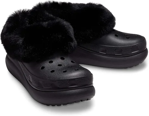 Vista 6 de Crocs Zapato clásico unisex con forro Furever Crush para adultos