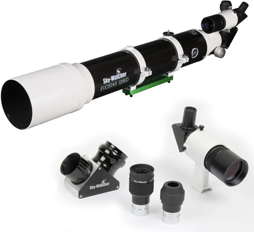 Vista 8 de Sky-Watcher Sky-Watcher EvoStar 80 APO - Refractor doble - Tubo óptico compacto y portátil para astrofotografía y astronomía visual asequibles