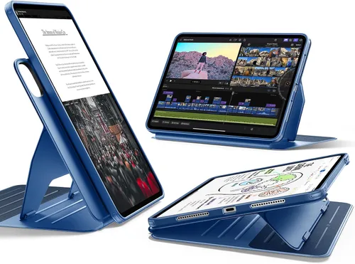 Vista 11 de ESR Funda para iPad Pro de 11 pulgadas (M5/M4) 2025/2024, color negro