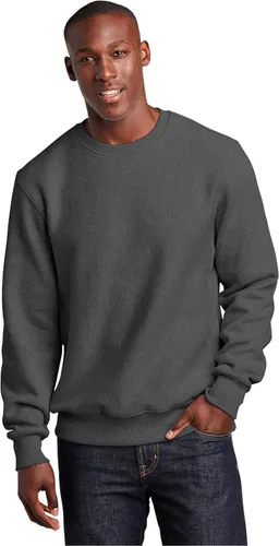 Vista 5 de SPORT-TEK Sudadera unisex súper pesada con cuello redondo Athletic Heather