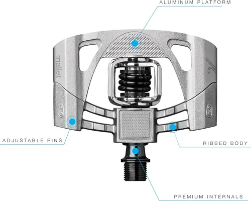 Vista 3 de Pedales CRANKBROTHERS Mallet-2
