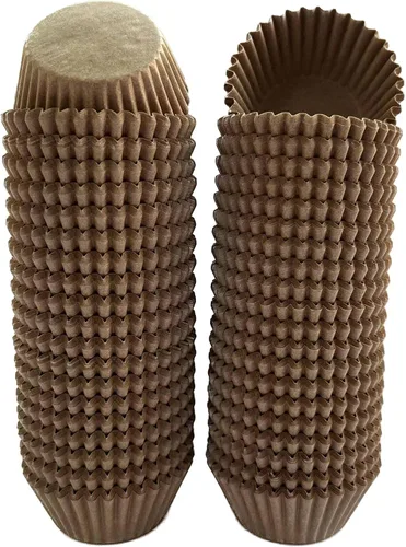 Vista 11 de 1000 Piezas Forros Blancos Mini para Cupcakes Forros Pequeños para Muffins Sin Olor Premium Papel Antiadherente Envoltorios para Cupcakes Tazas
