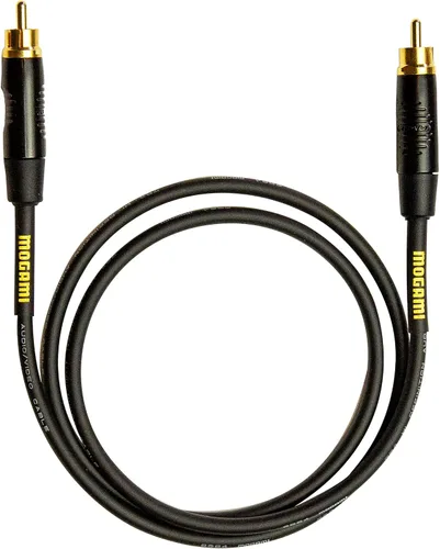 Vista 2 de Mogami Cable mono RCA a RCA de 3 pies, 24 AWG