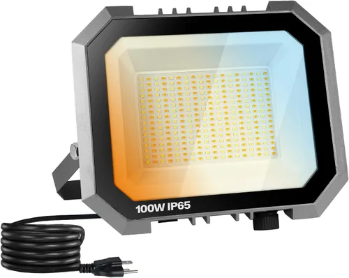 Vista 9 de Leddictive - Paquete de 1 luz de inundación LED de 50W para exteriores, 3CCT 3000/4000/6000K seleccionable, 5000 lúmenes, luz de trabajo exterior