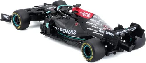 Vista 2 de Bburago B18-38038B 1:43 F1 Mercedes AMG W12 E-Performance BOTTAS, varios diseños