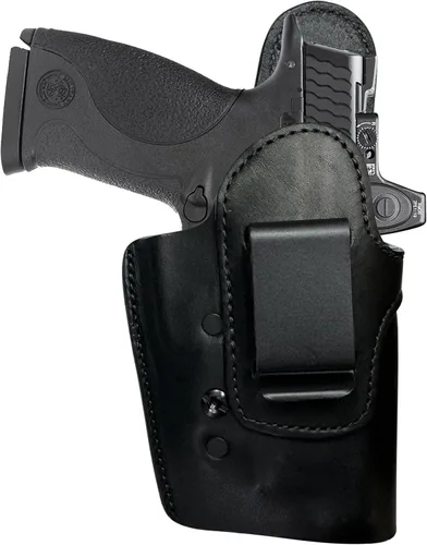 Vista 19 de Urban Carry LockLeather IWB RMR/RDS Holster - Right Handed Secure & Comfortable Leather/Polymer Hybrid Design for Optimal Comfort Compatible with