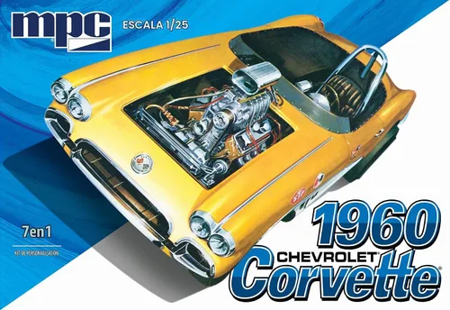 Vista 5 de MPC - Chevy Corvette 1960 7 en 1 (MPC1002)