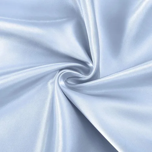Vista 6 de SiinvdaBZX Juego de sábanas de satén de 3 piezas tamaño individual, ultra sedosas, suaves, de satén azul bebé con bolsillo profundo, 1 sábana