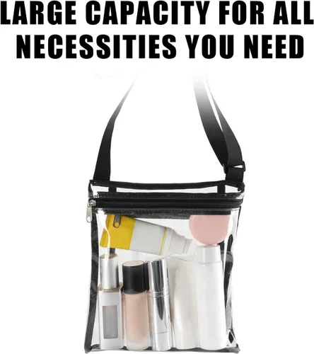 Vista 7 de Lingshare Clear Bag For Stadium Events Clear Bags for Women