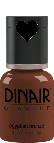 Vista 41 de Dinair Base de maquillaje con aerógrafo Marrón oscuro GLAMOUR: Natural, Cobertura ligera, Mate 1/4oz