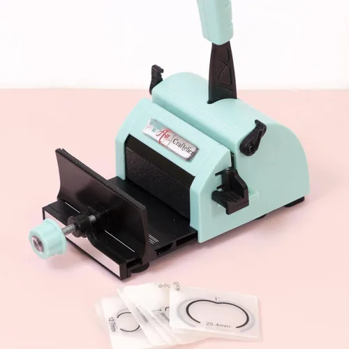 Vista 3 de Craftelier - Máquina de encuadernación Zutter Bind It All con brazo extensible Ideal para encuadernación con anillas de 0.1 in (5/16") a 1.2 in