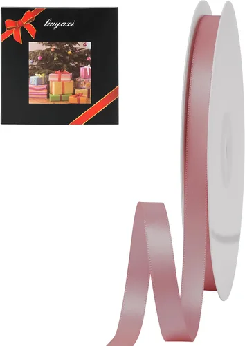 Vista 64 de LIUYAXI Cinta púrpura claro, 1/2 pulgada x 25 yardas, cinta de doble cara púrpura claro para envolver regalos, manualidades, ramo de lazos