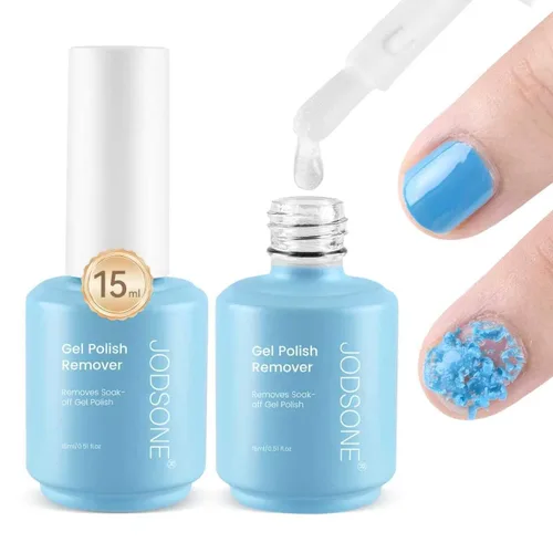 Vista 9 de JODSONE Removedor de esmalte de uñas de gel, 0.5 onzas líquidas, fórmula