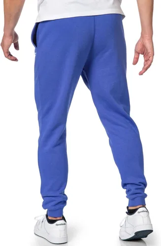 Vista 2 de Reebok Pantalones deportivos de forro polar para hombre Pantalones deportivos para hombre con bolsillos Pantalones deportivos para hombre