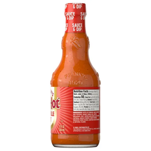 Vista 13 de Frank's RedHot Salsa de alas picantes Nashville, 12 onzas líquidas
