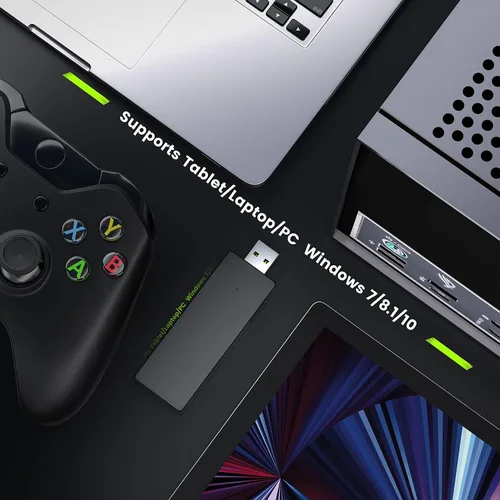 Vista 3 de Cipon Adaptador inalámbrico compatible con Xbox One Controller para Windows 108187
