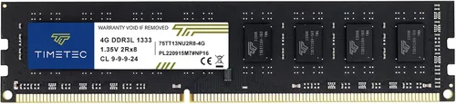 Vista 21 de Timetec - Módulo de memoria RAM de 8 GB DDR3 1333 MHz PC3-10600 Sin búfer ECC 1,5 V CL9 2Rx8 Doble rango 240 pines UDIMM Mejora de memoria