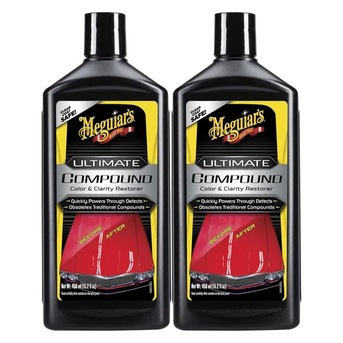 Vista 13 de Meguiar's Ultimate Compound - Removedor de rayones para autos, compuesto para corrección de pintura que elimina defectos mientras agrega brillo