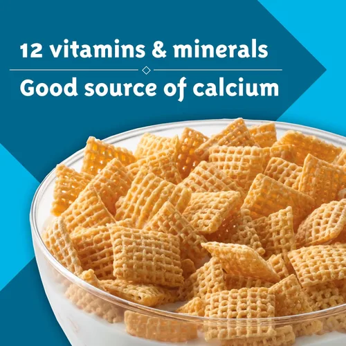Vista 4 de Rice Chex - Cereal de desayuno sin gluten, ingrediente casero Chex Mix, 12 onzas