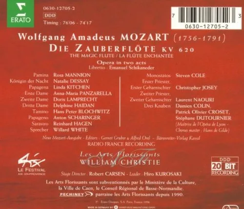 Vista 2 de Mozart Die Zauberflöte
