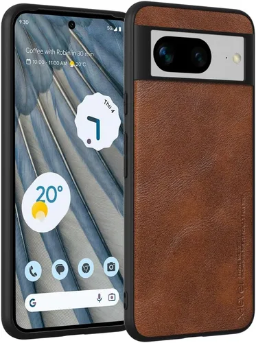 Vista 35 de X-level Funda protectora inalámbrica para Google Pixel 8 Pro, piel azul, ajuste delgado, con protección para lente de cámara