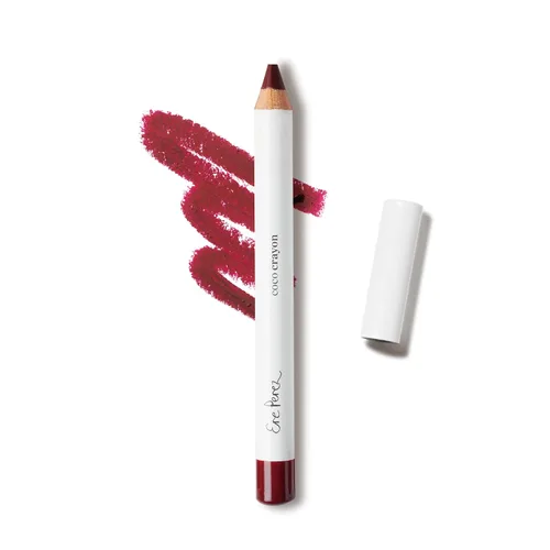 Vista 10 de Ere Perez - Color de labios hidratante Coco Crayon (Aura, 0.01 oz 0.11 oz) Hidrata, protege, nutre, repara, natural, cremoso, lápiz labial