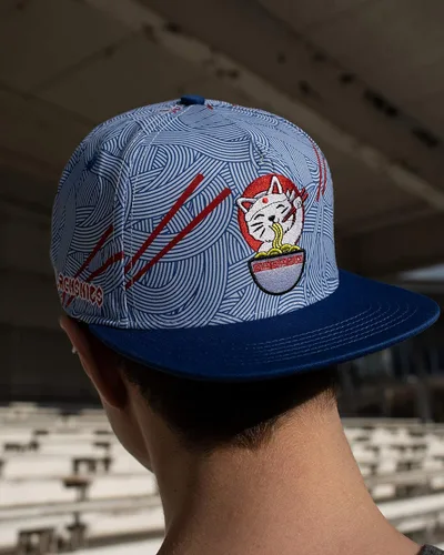 Vista 4 de Blackskies Gorra Snapback Gorra de béisbol para hombre y mujer Sombrero de ante