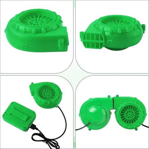 Vista 3 de XIHIRCD Ventilador inflable para disfraz, mini ventilador portátil con enchufe USB y funda de batería, ventilador inflable para traje inflable