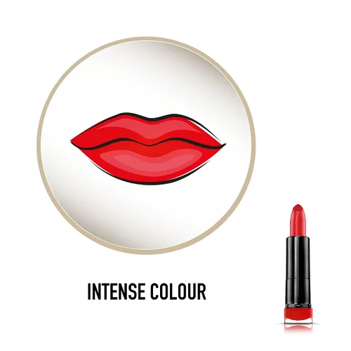 Vista 4 de Max Factor Lápiz labial Marilyn para mujer, No. 2 Sunset Red, 0.14 onzas