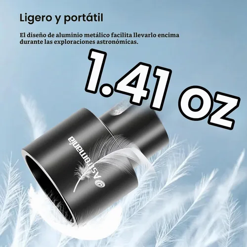 Vista 4 de Astromania Adaptador de ocular telescopio de 0.965 a 1.25 pulgadas