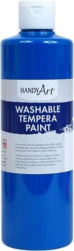 Vista 19 de Handy Art Little Masters - Pintura lavable, 16 onzas, color negro Bright & Mixable, High Opacity, Washable Colors for Classroom, Students, Kids