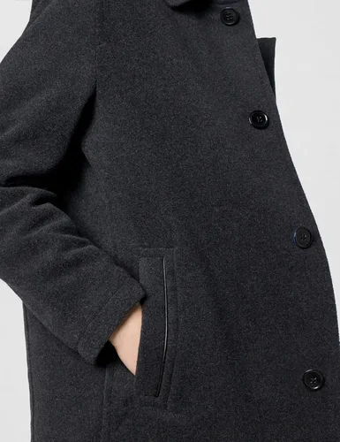 Vista 5 de Cole Haan - Abrigo de lana con botones para hombre de felpa para automóvil