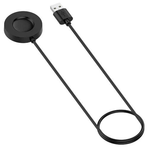 Vista 2 de Base de carga compatible con Xiaomi Watch S1 Pro, soporte de carga, cable de carga, base base con cable USB, accesorios de repuesto para Xiaomi Negro
