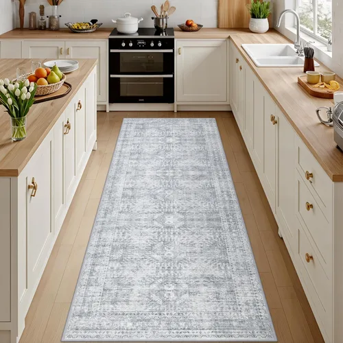 Vista 10 de Alfombras de área 8x10 Sala de estar: Dormitorio Alfombra Lavable Beige