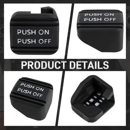 Vista 3 de Almohadilla de Pedal de Freno de Estacionamiento Compatible con Nissan Compatible con Altima Compatible con Maxima Compatible con Pathfinder
