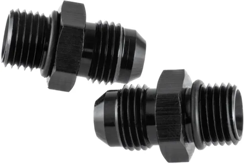Vista 5 de Aluminio -6AN V60 Turbo 350 400 Th400 4L80 4l60 y E adaptador de transmisión de montaje