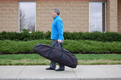 Vista 4 de Izzo Bolsa de viaje acolchada para golf